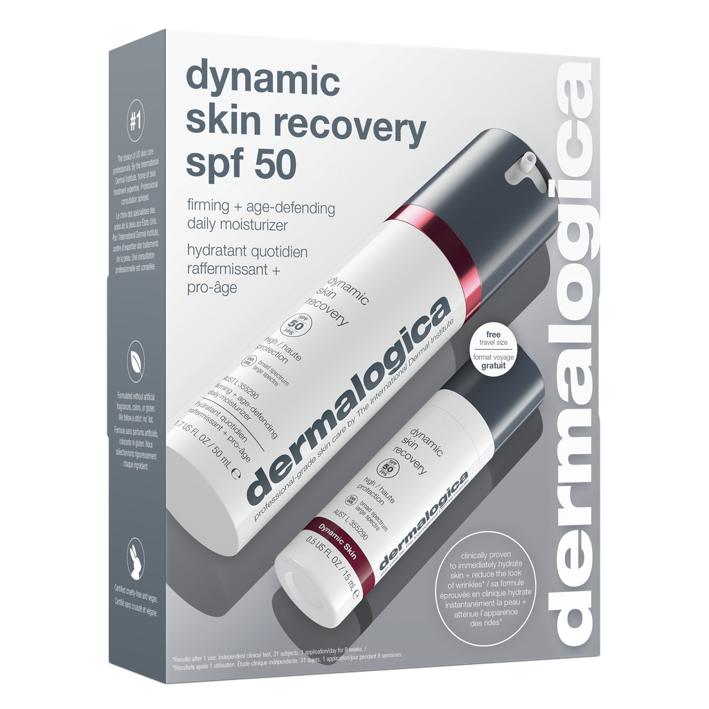 Dynamic Skin Recovery SPF 50, avec un format voyage offert
