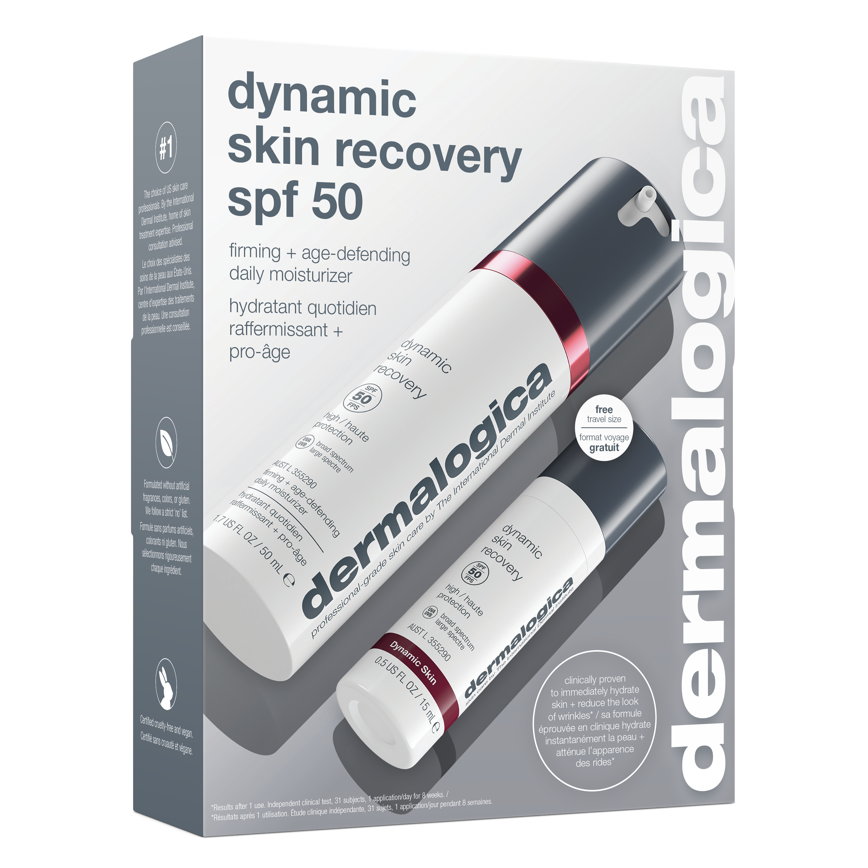 Dynamic Skin Recovery SPF 50, avec un format voyage offert