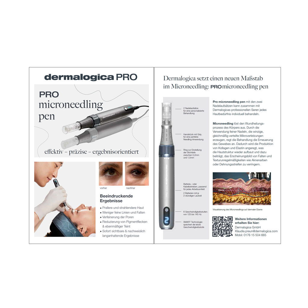 Flyer - Pro Microneedling Pen für Ärzte (10pk)