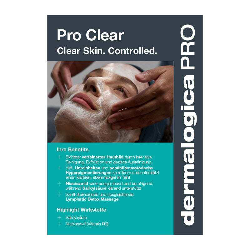Pro Clear - Benefit Displaysheet A4