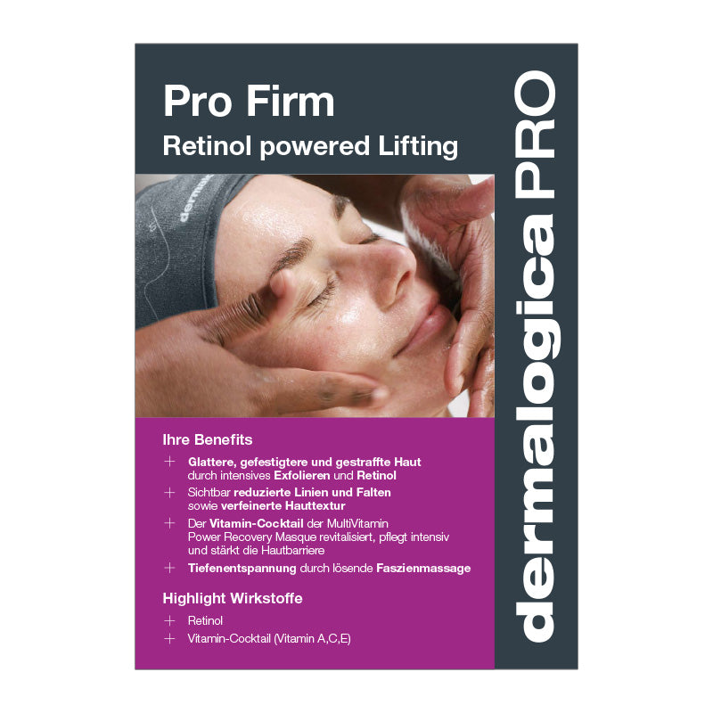 Pro Firm - Benefit Displaysheet A4