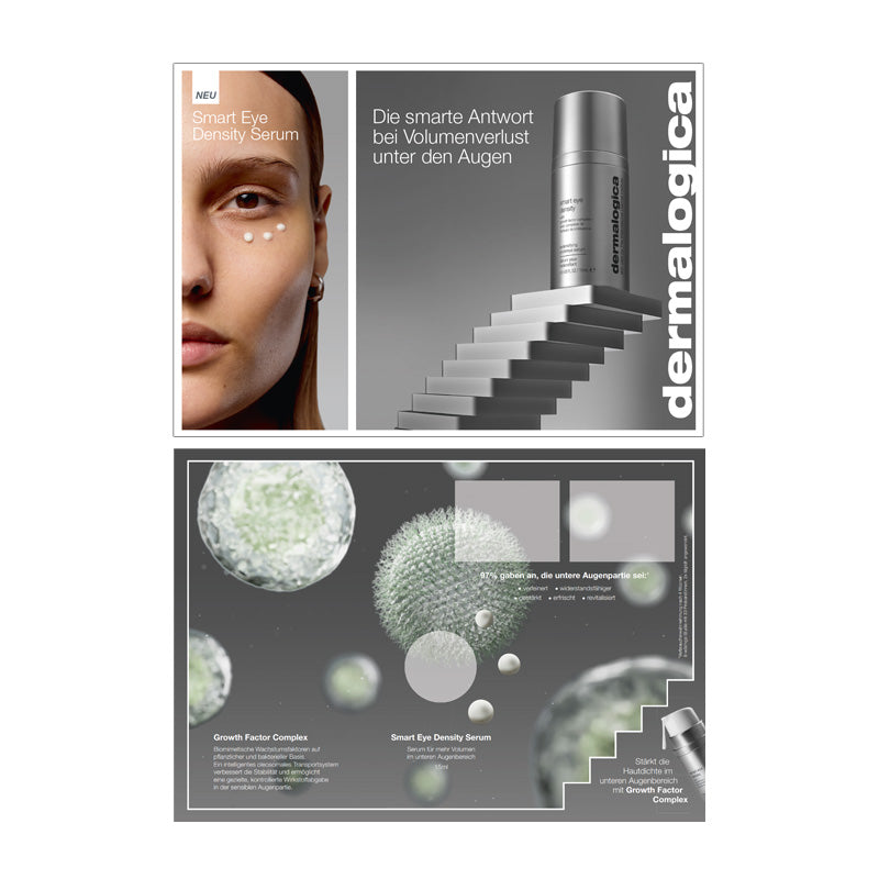 Smart Eye Density Serum - Set Einleger Aufsteller A4 quer